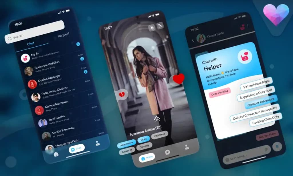 BlendTwo Smart and Secure AI Dating App, image 1