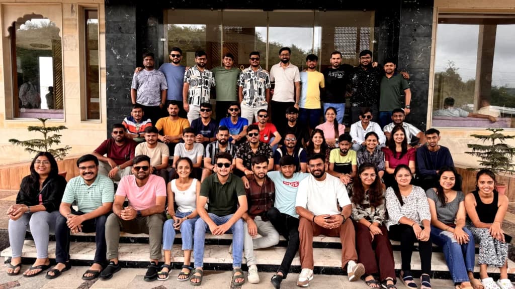 The Equitysoft Technologies team on a team outing