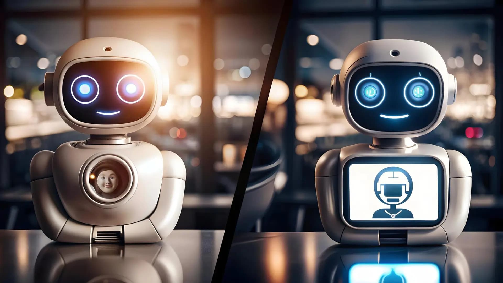 AI chatbot robots