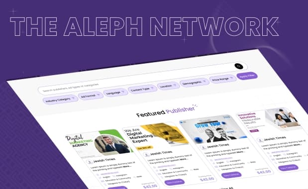 The Aleph Network – WordPress Website, image 2