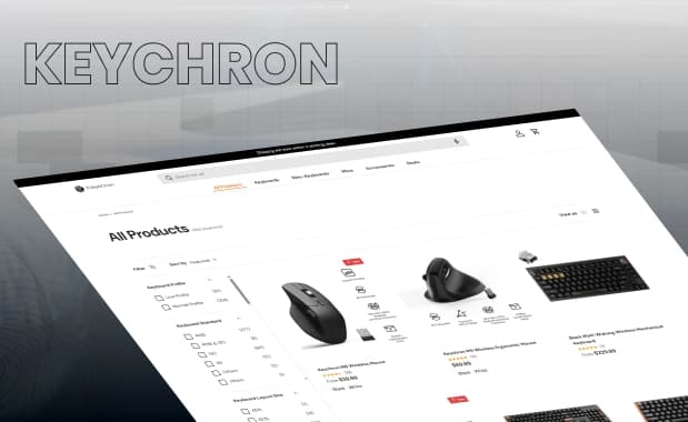 Keychron – Website Redesign & Performance Enhancement, image 2