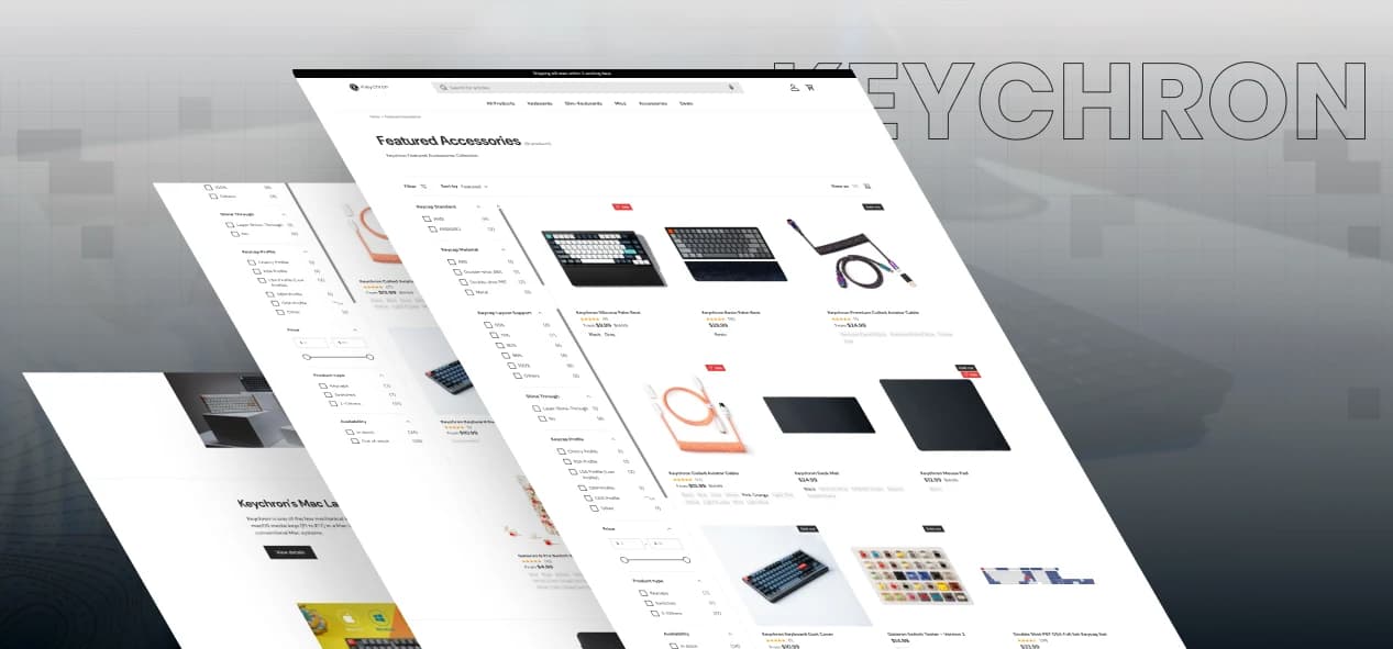 Keychron – Website Redesign & Performance Enhancement, image 4