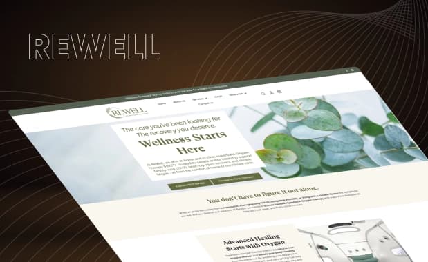 ReWell Website – Wellness & Hyperbaric Oxygen Therapy Platform, image 2