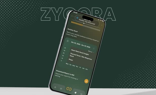 Zyoora App – Smart Health Tracking Application, image 2
