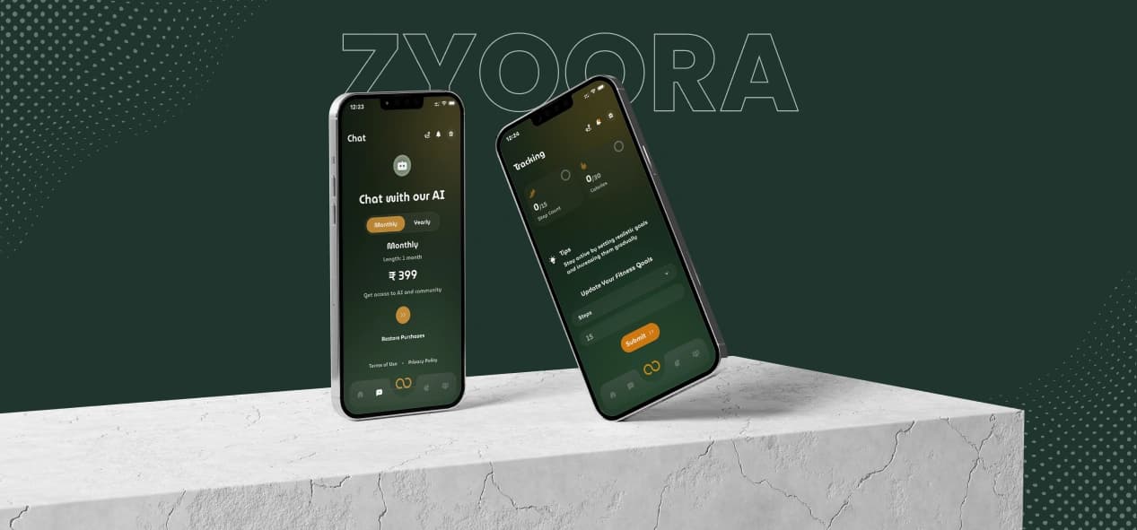 Zyoora App – Smart Health Tracking Application, image 4