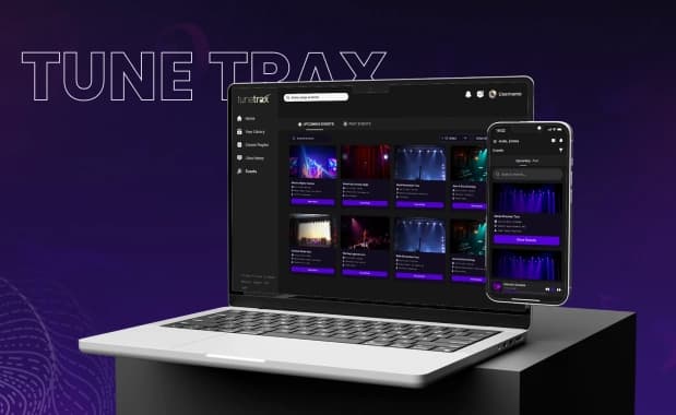 Tunetrax – UI/UX Design for Music