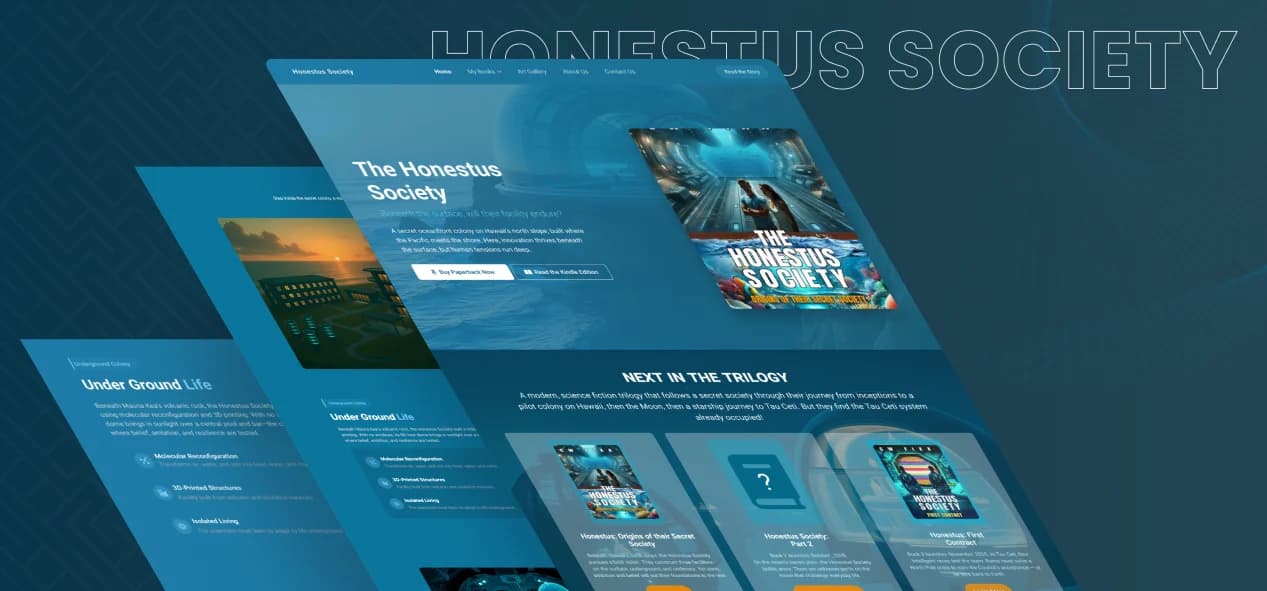 Book Series Website