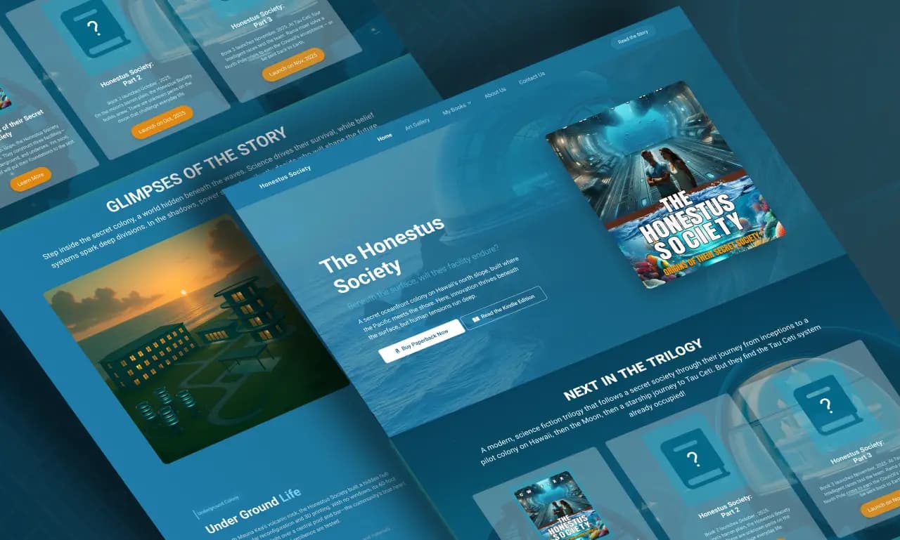 Book Series Website