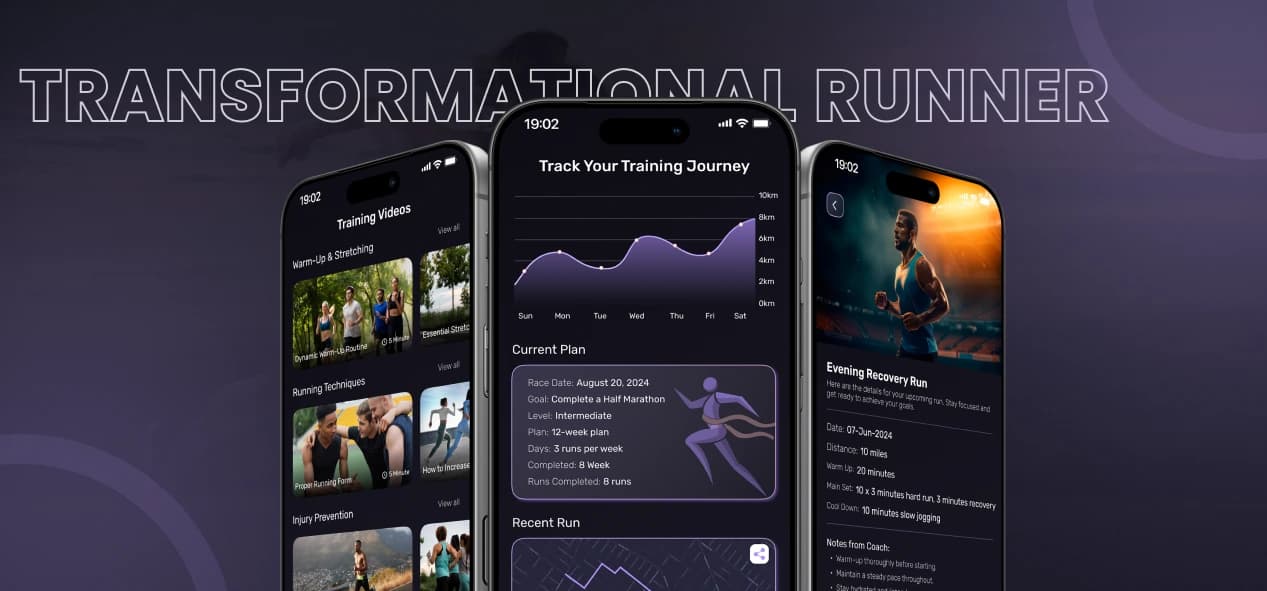 Transformational Runner Marathon Training App